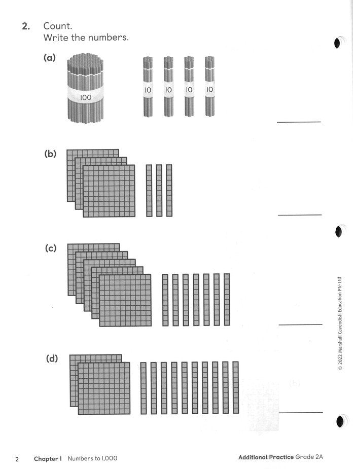 Primary Mathematics 2022 Additional Practice 2A