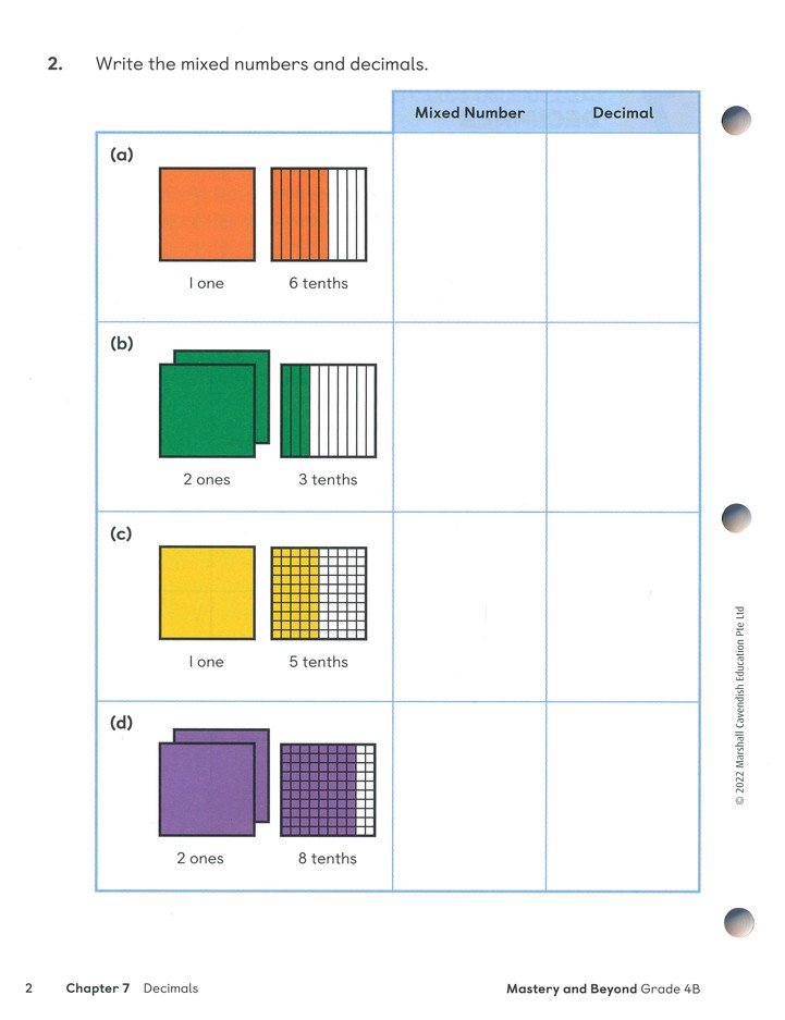 Primary Mathematics 2022 Mastery and Beyond 4B