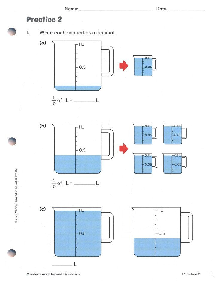 Primary Mathematics 2022 Mastery and Beyond 4B