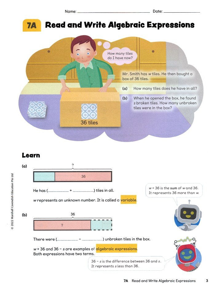 Primary Mathematics 2022 Student Book 6B