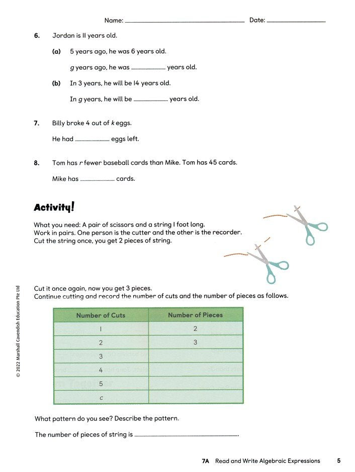 Primary Mathematics 2022 Student Book 6B