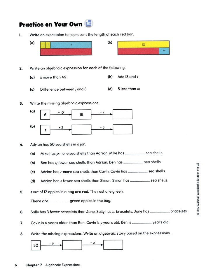 Primary Mathematics 2022 Student Book 6B