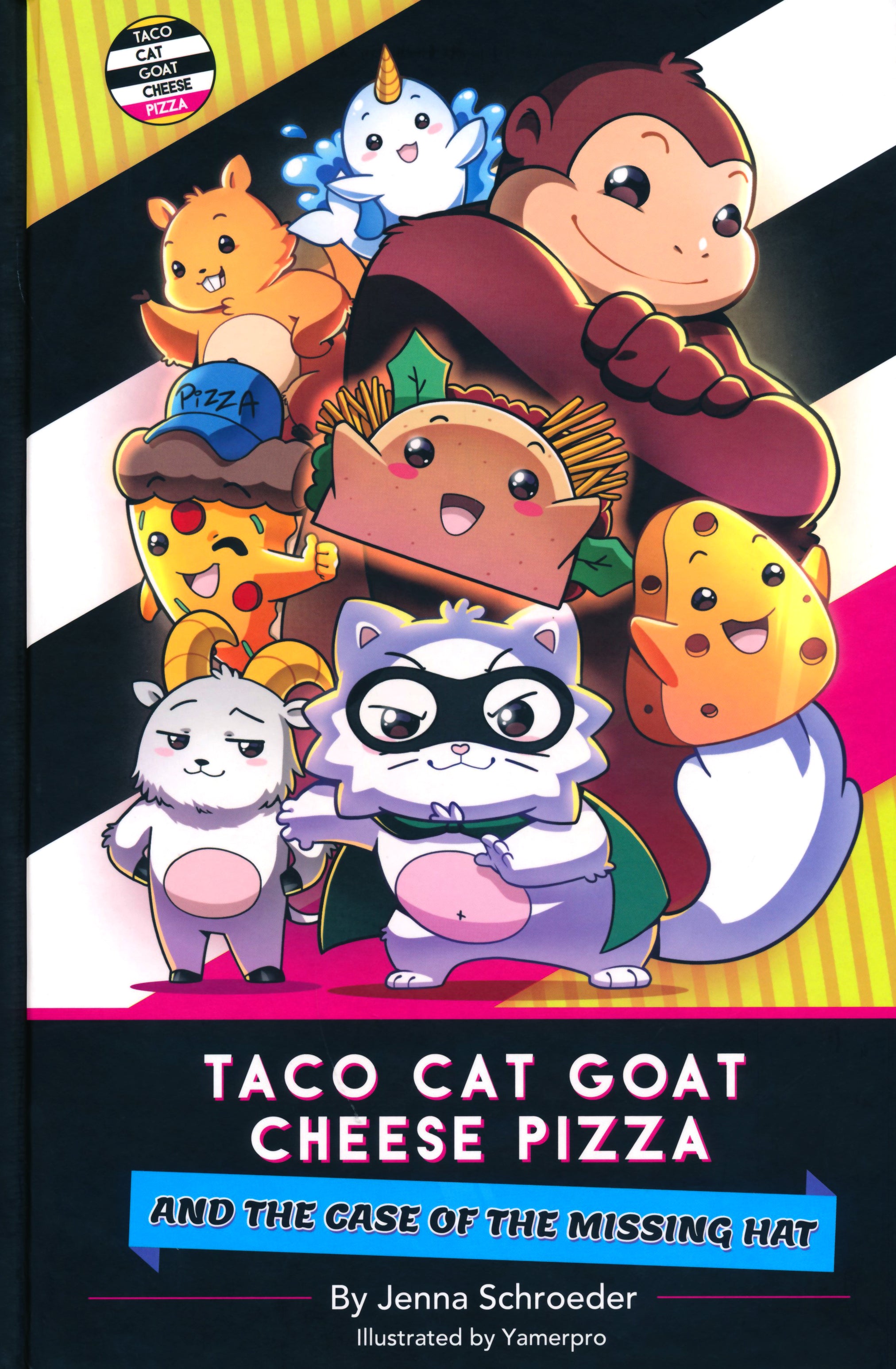 Taco Cat Goat Cheese Pizza and the Case of the Missing Hat Graphic Novel