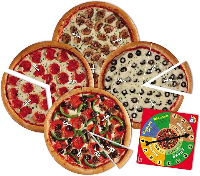 Pizza Fraction Fun Game